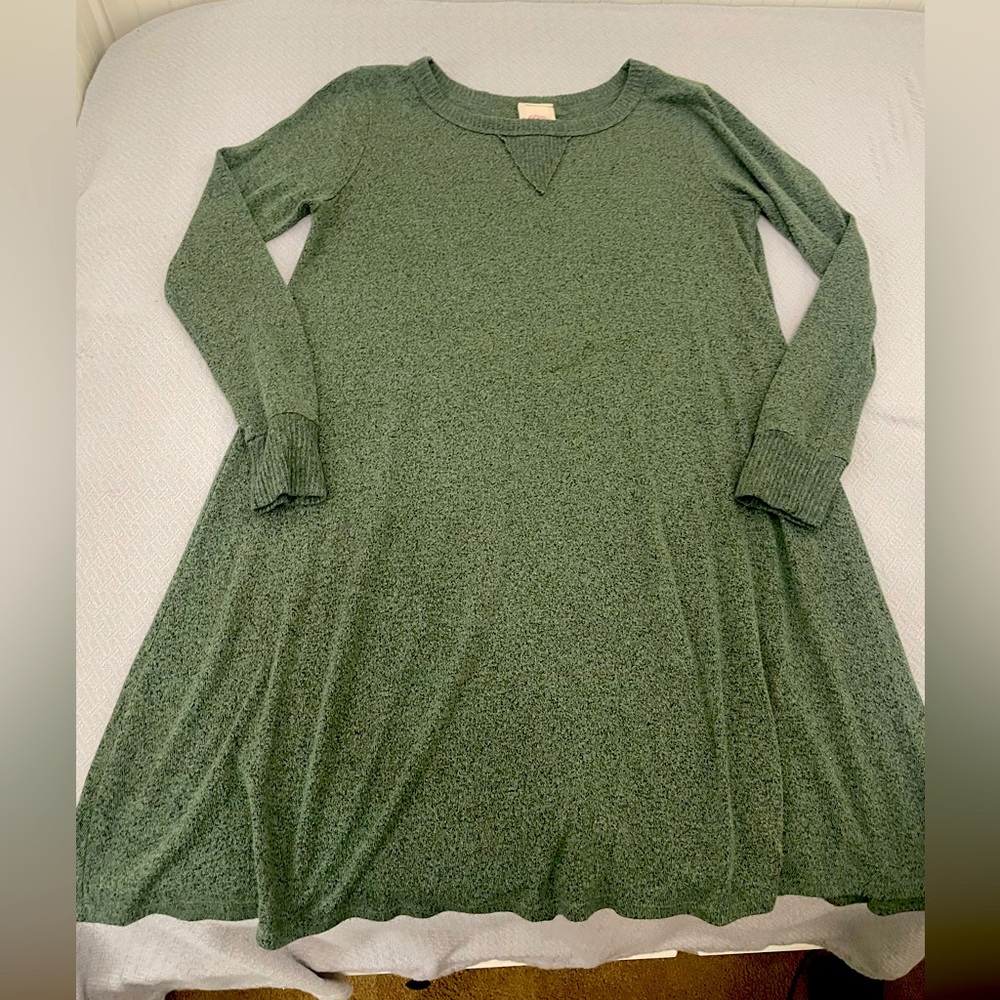 Warm dress long sleeve gently worn